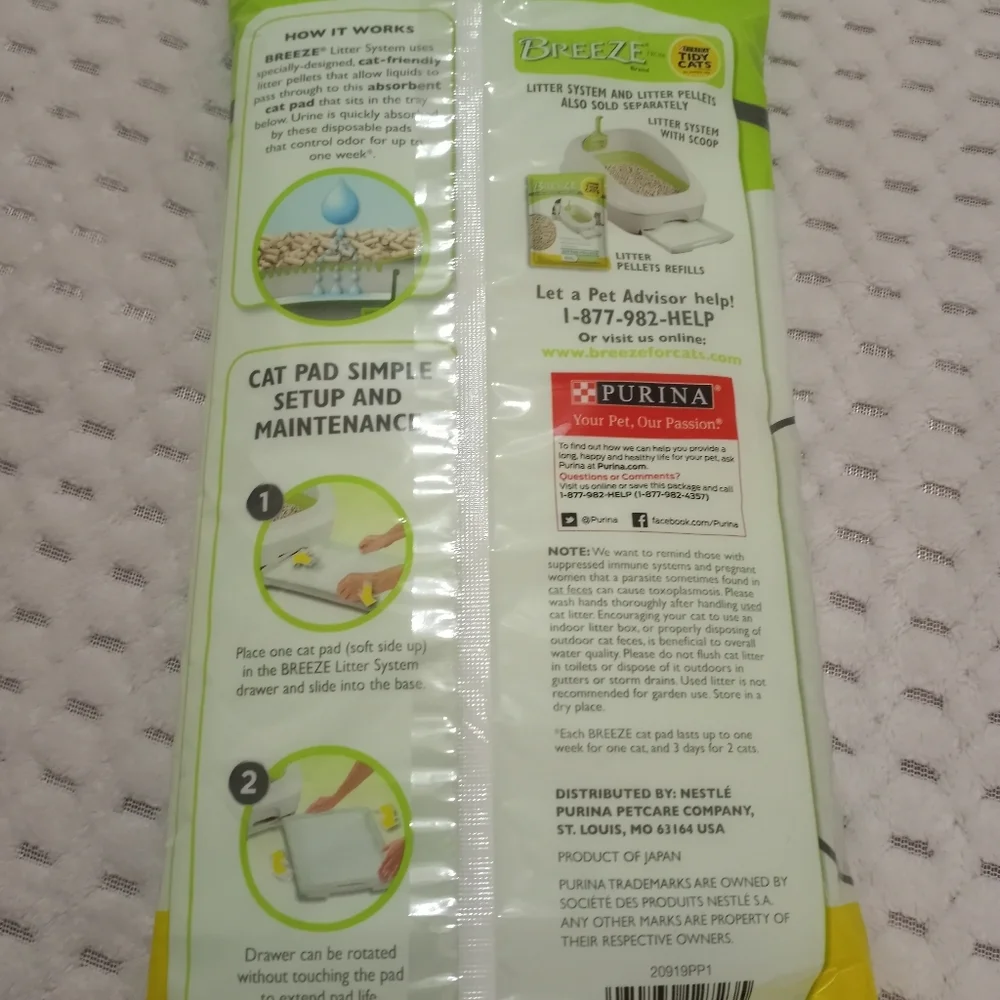 Purina tidy Pads cat